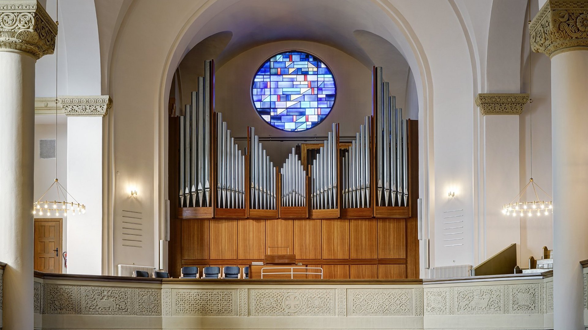 Kirchenorgel in der Lukaskirche